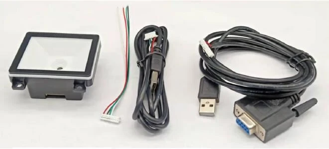 barcode scanner module and connection wire